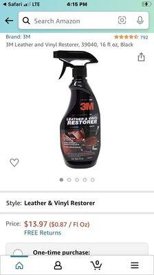 Amazons price for same cleaner about $6.00 less