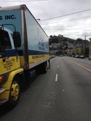 South Van Ness Ave in San Francisco, CA.