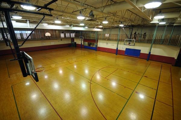 FieldHouse 2 Court Gym at Saginaw YMCA. 
 Schedule:  www.SaginawYMCA.org