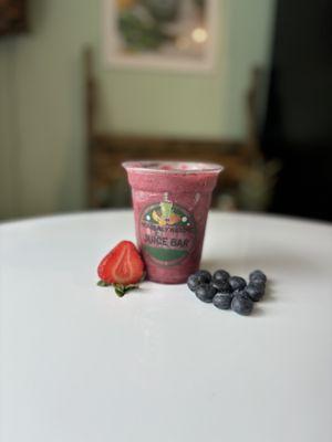 "Berry Bliss" Blend of frozen Strawberries, Raspberry, Blueberries and Banana