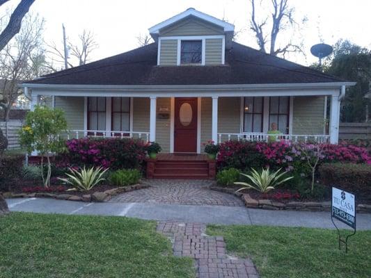 They made this Heights Bungalow look brand new.