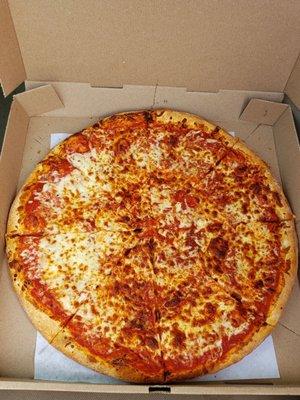 Large Cheese Pizza, Deliciousness!!