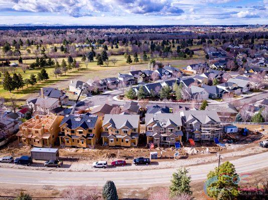 Boise Drone Construction Progression