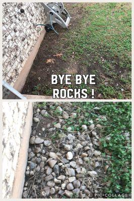 No more rocks for me