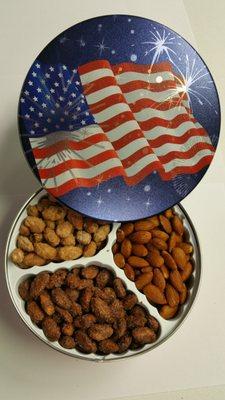 Patriotic Tins.