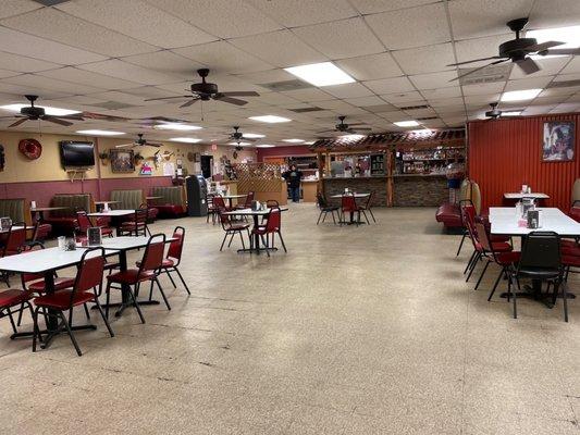 Dining area.