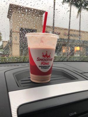 Peanut power plus with strawberry!