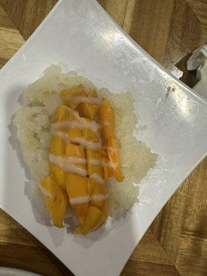 Mango sticky rice