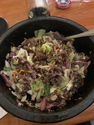 Beef bibimbap