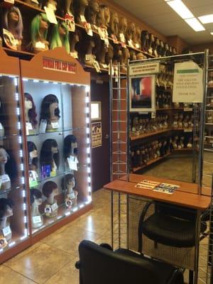 Wig section