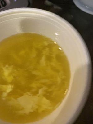 Egg drop soup