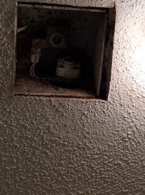 Vent in the bathroom