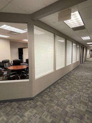 Frost Window Film / Tint
Privacy For Conference Room 
Professional Look