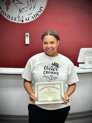 Louisville Beauty Academy Graduate