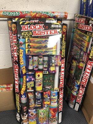 Just one of the many packages among the singular fireworks that they sell here.