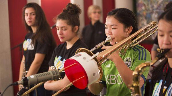 School Of Jazz at KNKX features some of the Pacific Northwests best high school and college jazz bands.