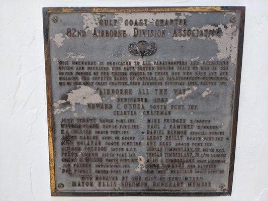 82nd Airborne Monument, Fort Myers