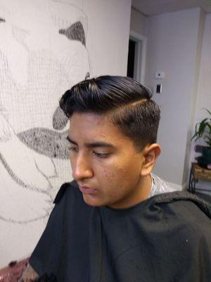 Regular Haircut - front view