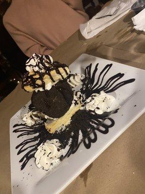 Oreo encrusted dessert.  This was amazing.