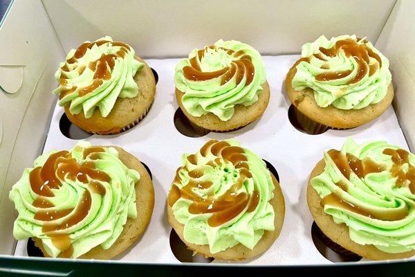 Our Caramel Apple Cupcakes ready for delivery.