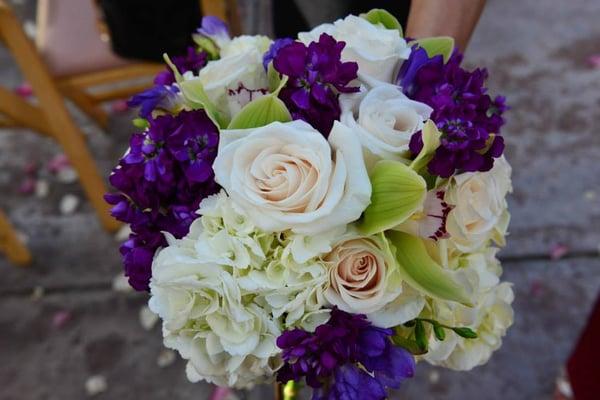 One of the gorgeous bridesmaid's bouquet!