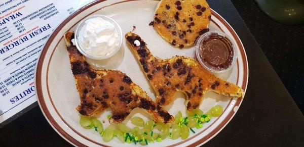 Kids Dinosaur Pancakes