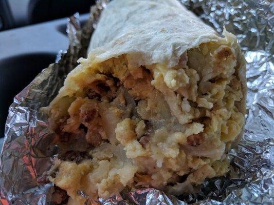 If you like soggy burritos with very little meat that are expensive... Look no further