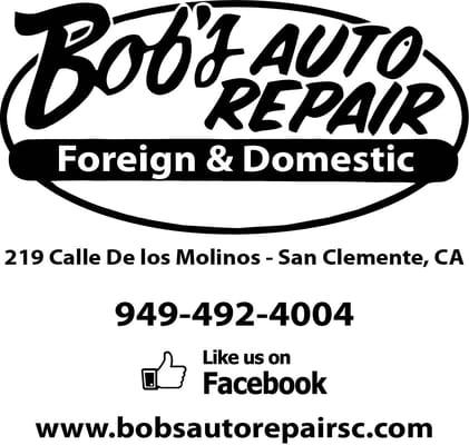 Bob's Auto Repair