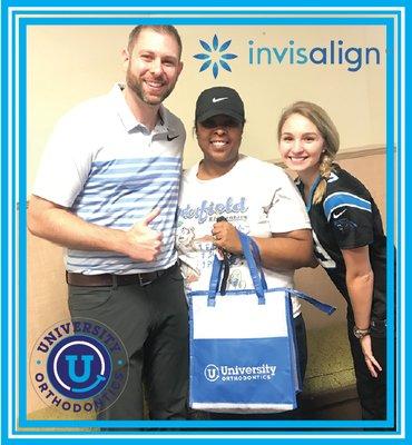 Invisalign Journey Day #1!