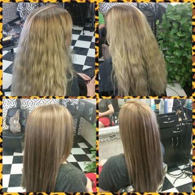 Before and after by Abby:)