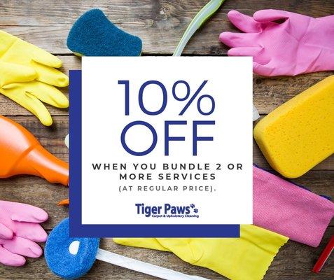 Tiger Paws Carpet & Upholstery Cleaning