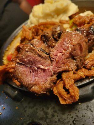 Sizzling Fridays Signature Whiskey-glaze Flat Iron Steak