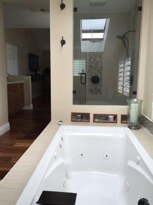 Master Tub and Skylight