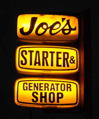 Joe's Generator Shop