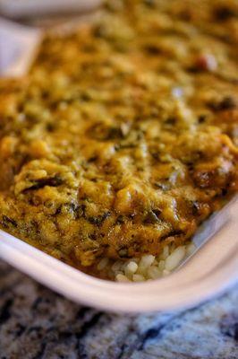 Spinach Mushroom Étouffée