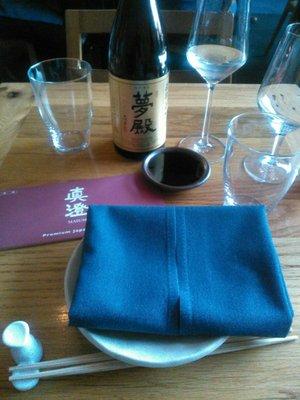 Japanese food & Sakè (sah keh) pairing using World Sakè  Import Masumi Sakè