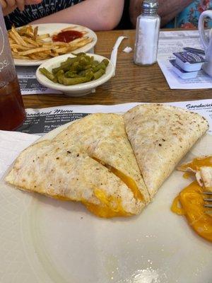 Chicken quesadilla