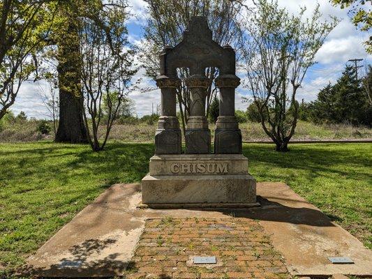 Burial Site Of John Chisum, Paris