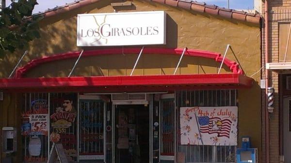 Front view of "Los Girasoles" on Front St. In Soledad,Ca.