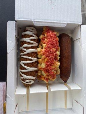 Corn dogs