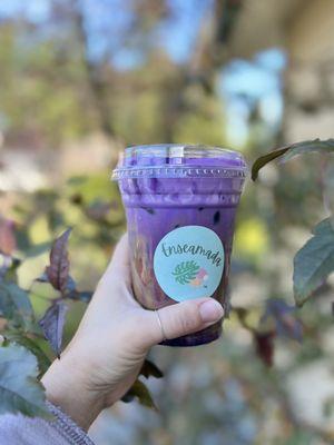 Ube Sweet Cream Iced Coffee