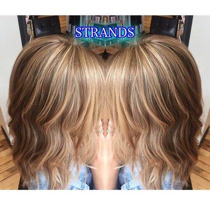 Honey blonde Highlights