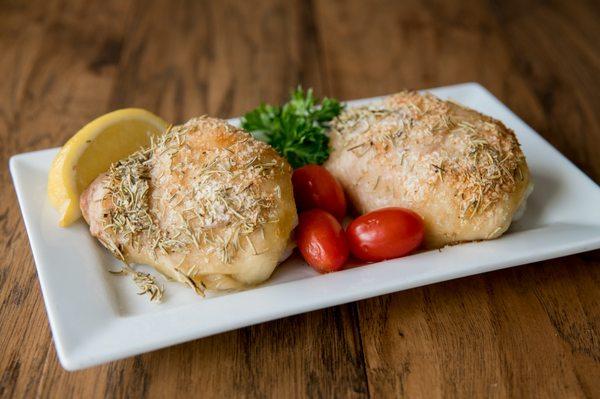 Adam's baked chicken with herbs