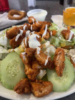 Buffalo chicken salad.