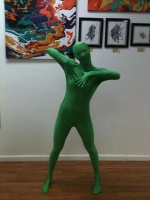 Our Mascot, Green Girl!