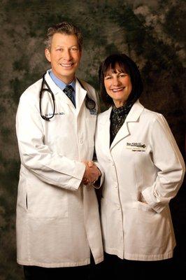 Dr. Eric Goulder and Barb McClatchie DDS