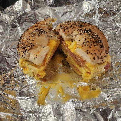 Pork Egg and cheese