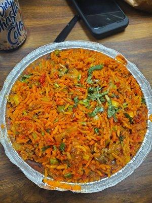 Veggie biryani