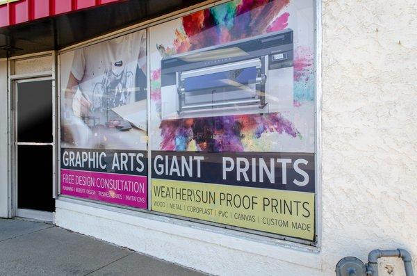 Full Graphic Design Services & UV Proof Prints!