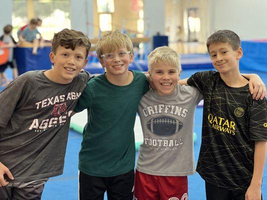 Gymnastics camps are the best way to spend your day.